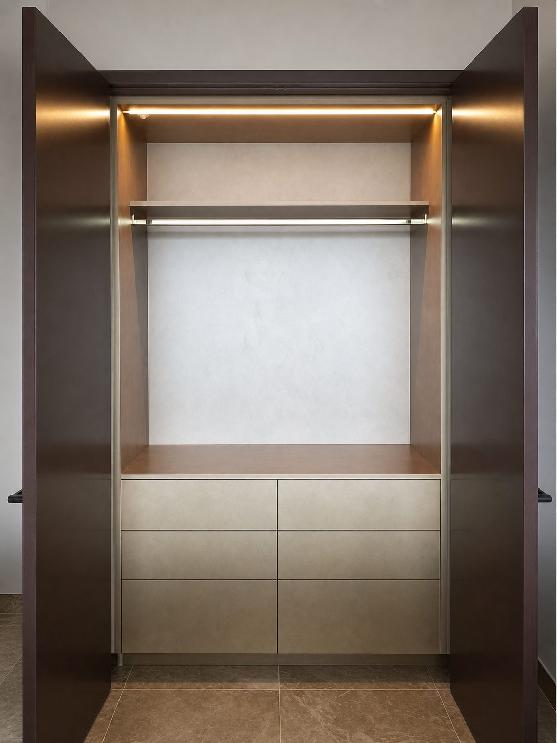 Built-in wardrobe cabinetry
